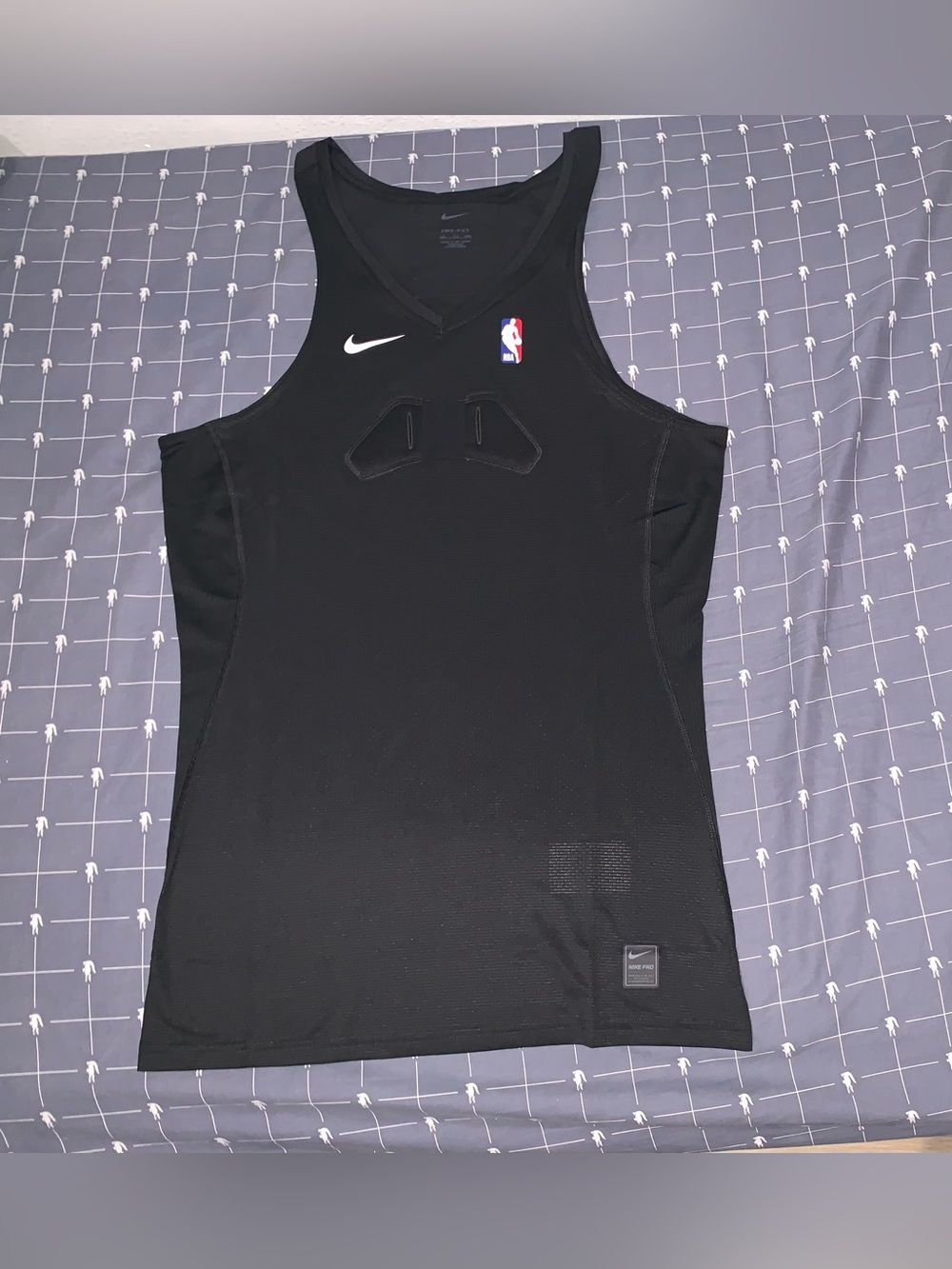Nike Pro NBA Team Player Issue Breathable Compression Training Tank Top Size:XXL